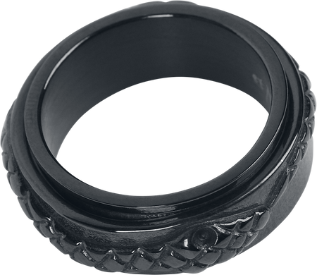 Bague Gothic de etNox - Black Snake - pour Unisexe - noir - etNox - View 2
