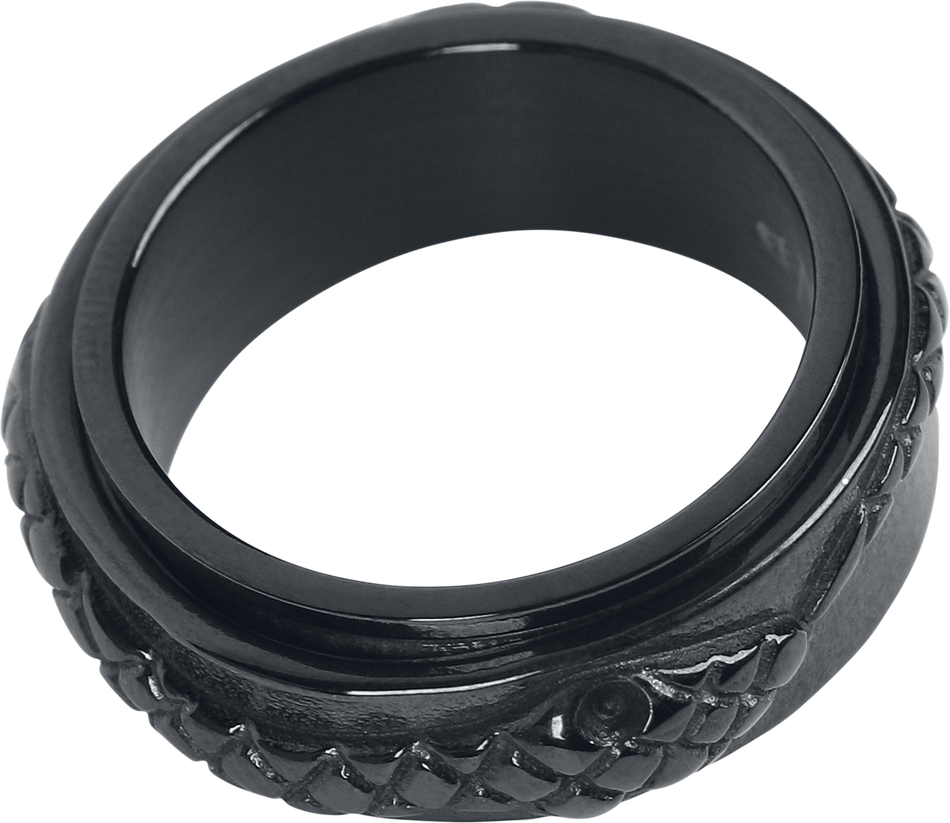 Bague Gothic de etNox - Black Snake - pour Unisexe - noir - etNox - View 2