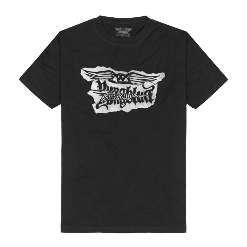 T-Shirt Manches courtes  de Yungblud - Yungblud x Aerosmith - S à 3XL - pour Homme - noir - Yungblud