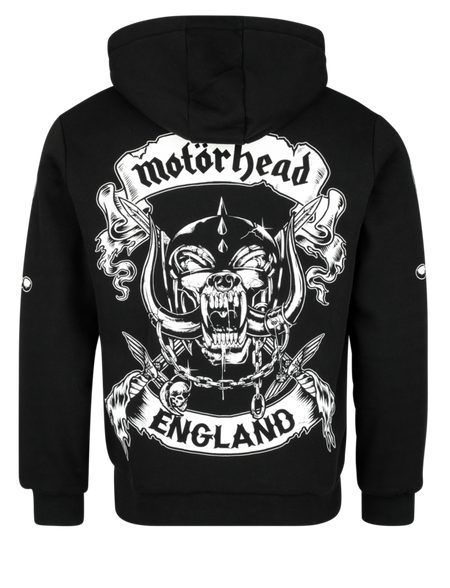 Sweat-shirt zippé à capuche  de Motörhead - EMP Signature Collection - S à 3XL - pour Homme - noir - Motörhead - View 2