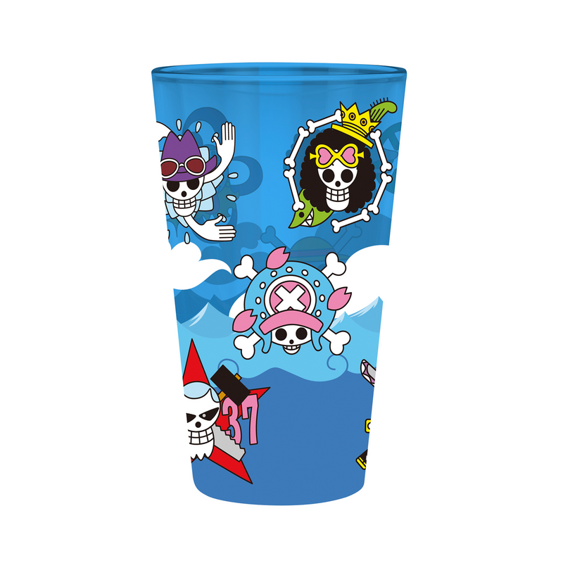 Verre  de One Piece - Crânes - pour Indifférent - multicolore - One Piece - View 2