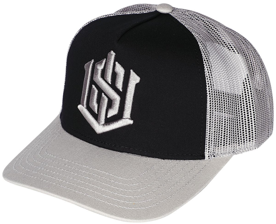Casquette  de Der W - SW Monogramm - pour Homme - noir/gris - Der W