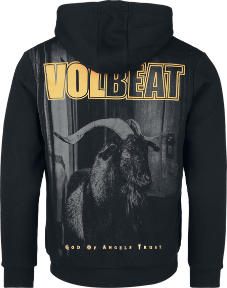 Sweat-shirt zippé à capuche  de Volbeat - EMP Signature Collection - S à 3XL - pour Homme - noir - Volbeat - View 2