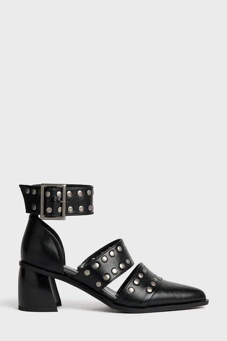 Talons hauts Gothic de Killstar - Celestial Summer - Midnight Vale Studded Heels - EU36 à EU42 - pour Femme - noir - Killstar