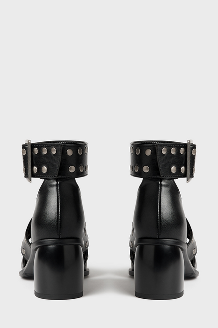 Talons hauts Gothic de Killstar - Celestial Summer - Midnight Vale Studded Heels - EU36 à EU42 - pour Femme - noir - Killstar - View 2