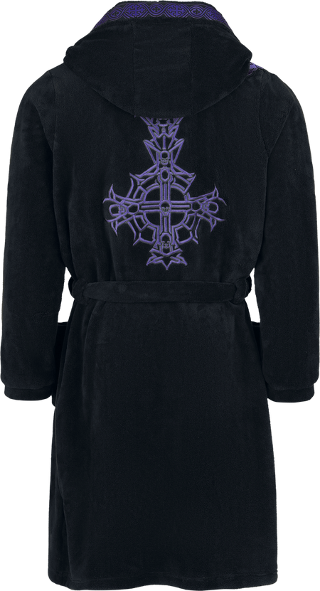 Robe de Chambre  de Ghost - Ghost - Collection Signature EMP - S-M à XXL-3XL - pour Unisexe - noir - Ghost - View 2