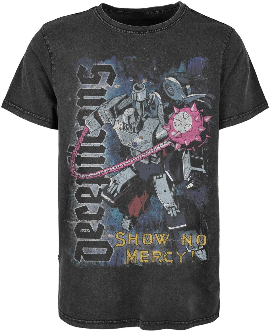 T-Shirt Manches courtes  de Transformers - Decepticons Show No Mercy! - S à XXL - pour Homme - noir - Transformers