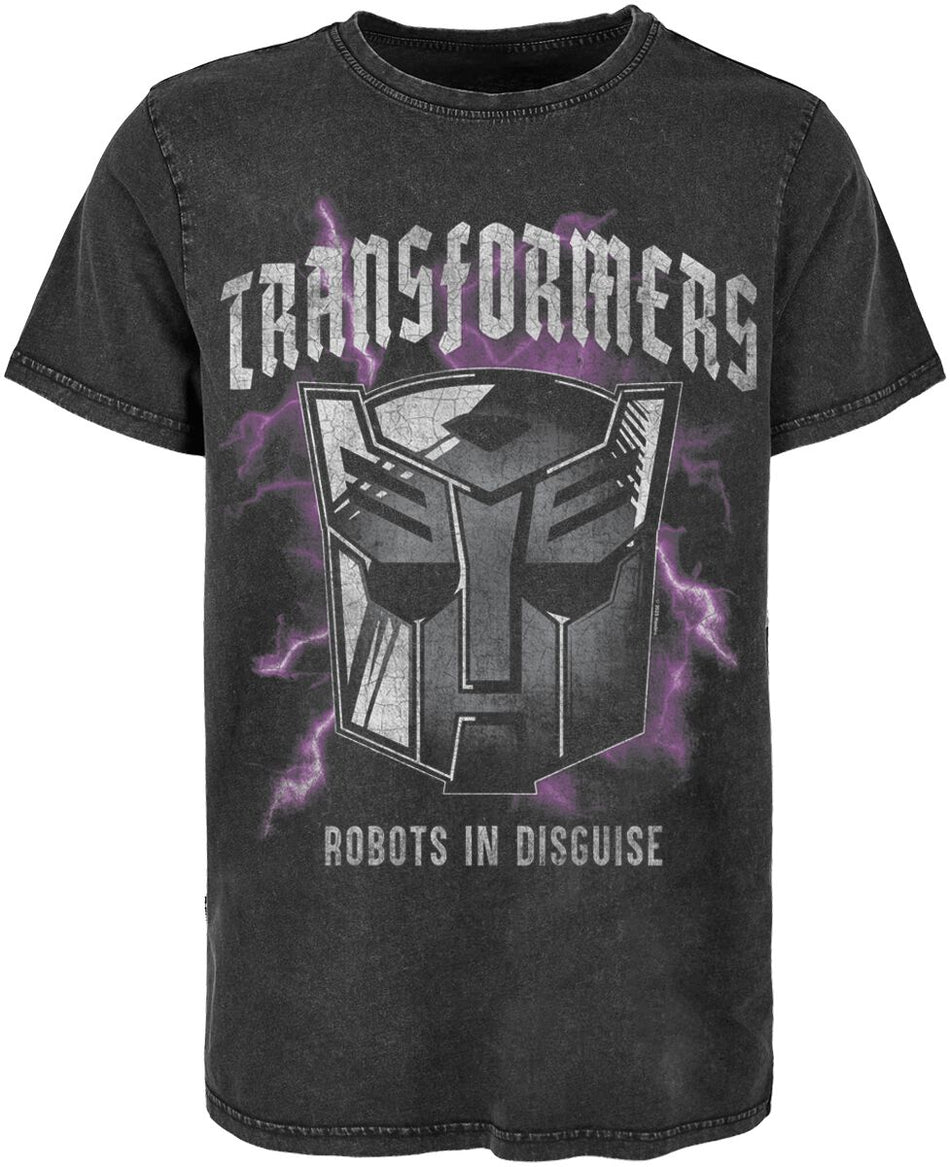 T-Shirt Manches courtes  de Transformers - Rock Logo - S à XXL - pour Homme - noir - Transformers