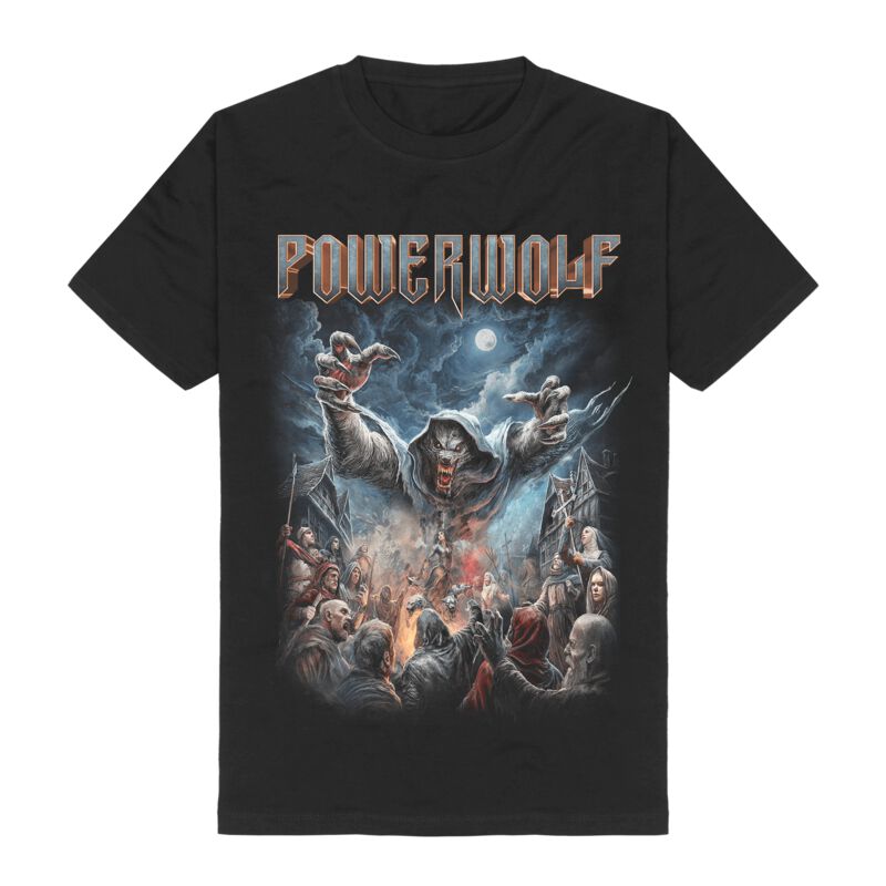 T-Shirt Manches courtes  de Powerwolf - 1589 Board Game - S à 3XL - pour Homme - noir - Powerwolf