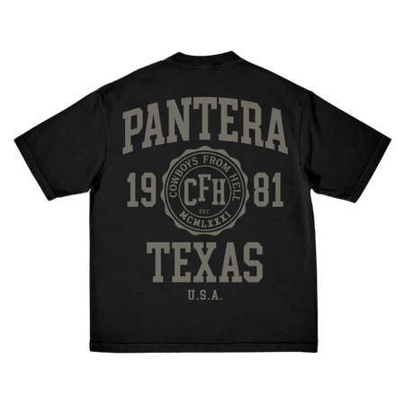 T-Shirt Manches courtes  de Pantera - CFH College - S à 3XL - pour Homme - noir - Pantera - View 2
