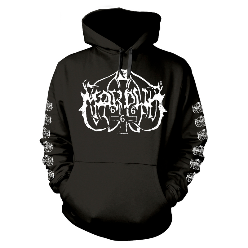Sweat-shirt à capuche  de Marduk - Cross - S à 3XL - pour Homme - noir - Marduk - View 2