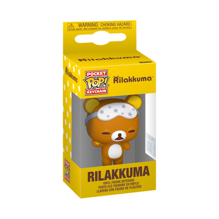 Porte-Clefs Pocket Pop!  de Rilakkuma - Rilakkuma Sleepy (Pocket Pop) - pour Indifférent - Standard - Rilakkuma - View 2