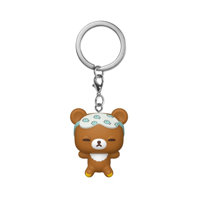 Porte-Clefs Pocket Pop!  de Rilakkuma - Chairoikoguma Sleepy (Pocket Pop) - pour Indifférent - Standard - Rilakkuma