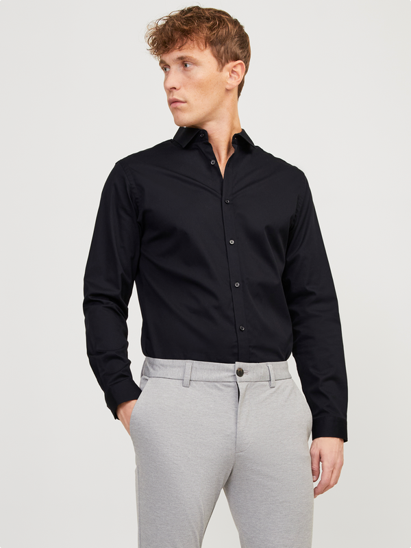 Chemise manches longues  de Jack & Jones - JPRBLACARDIFF L/S NOOS - Chemise - S à XXL - pour Homme - noir - jack & jones - View 2