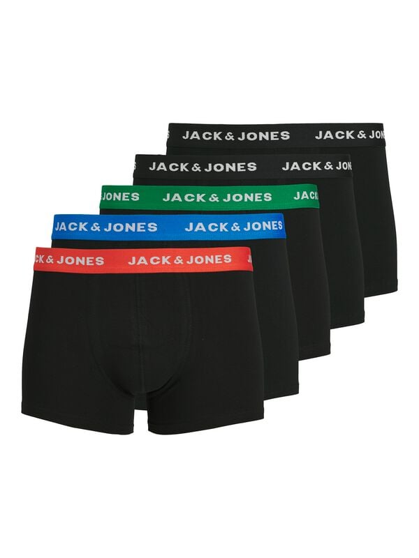 Boxer  de Jack & Jones - JACHUEY NOOS - Boxers (Lot de 5) - S à XXL - pour Homme - multicolore - jack & jones