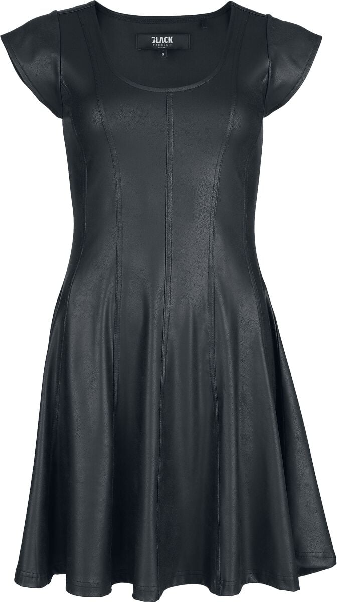 Robe courte  de Black Premium by EMP - Essential - Simili-Cuir - S à XL - pour Femme - noir - Black Premium by EMP
