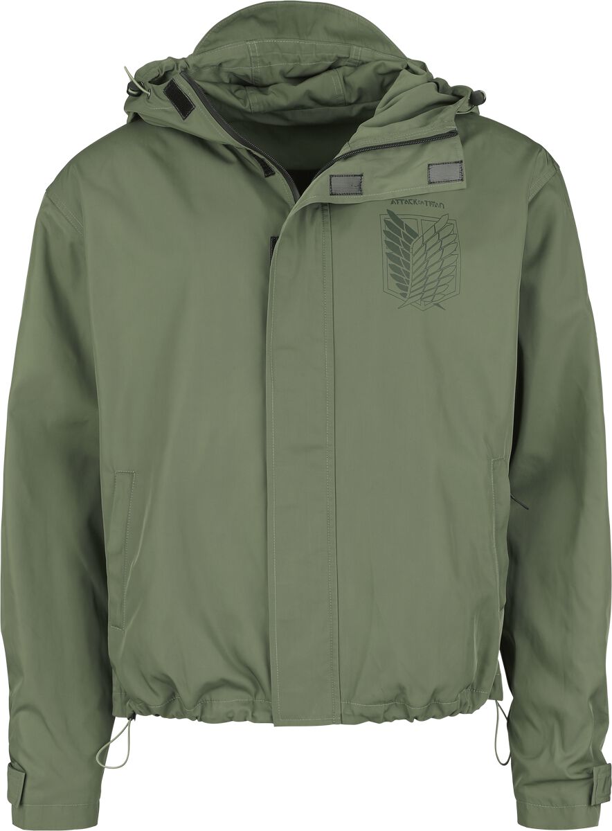 Veste mi-saison  de L'Attaque Des Titans - Titan Silhouette - S à 3XL - pour Femme - vert - L'Attaque Des Titans