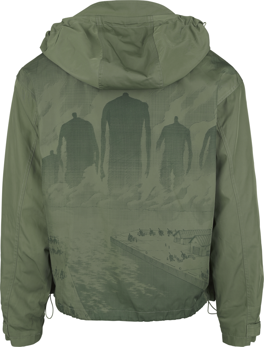 Veste mi-saison  de L'Attaque Des Titans - Titan Silhouette - S à 3XL - pour Femme - vert - L'Attaque Des Titans - View 2