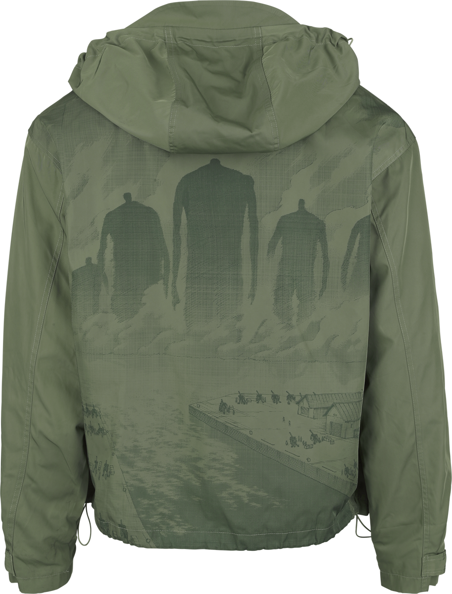Veste mi-saison  de L'Attaque Des Titans - Titan Silhouette - S à 3XL - pour Femme - vert - L'Attaque Des Titans - View 2