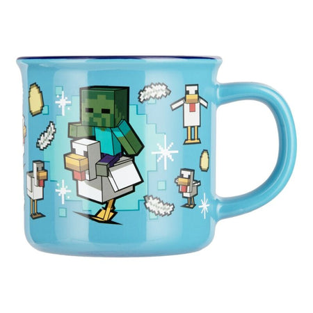Mug Gaming de Minecraft - Chicken Jockey - Mug Magique - pour Indifférent - multicolore - Minecraft
