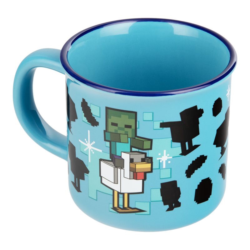 Mug Gaming de Minecraft - Chicken Jockey - Mug Magique - pour Indifférent - multicolore - Minecraft - View 2