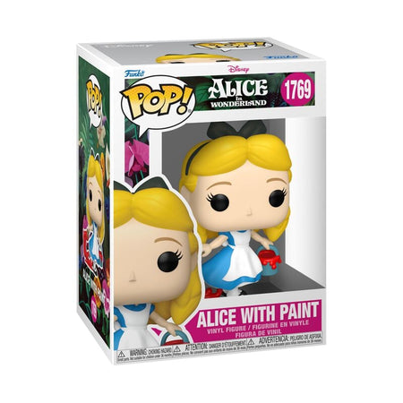Alice Au Pays Des Merveilles - Alice avec Peinture - Funko Pop! n°1769 - Funko Pop! - Funko Shop Europe - Alice Au Pays Des Merveilles