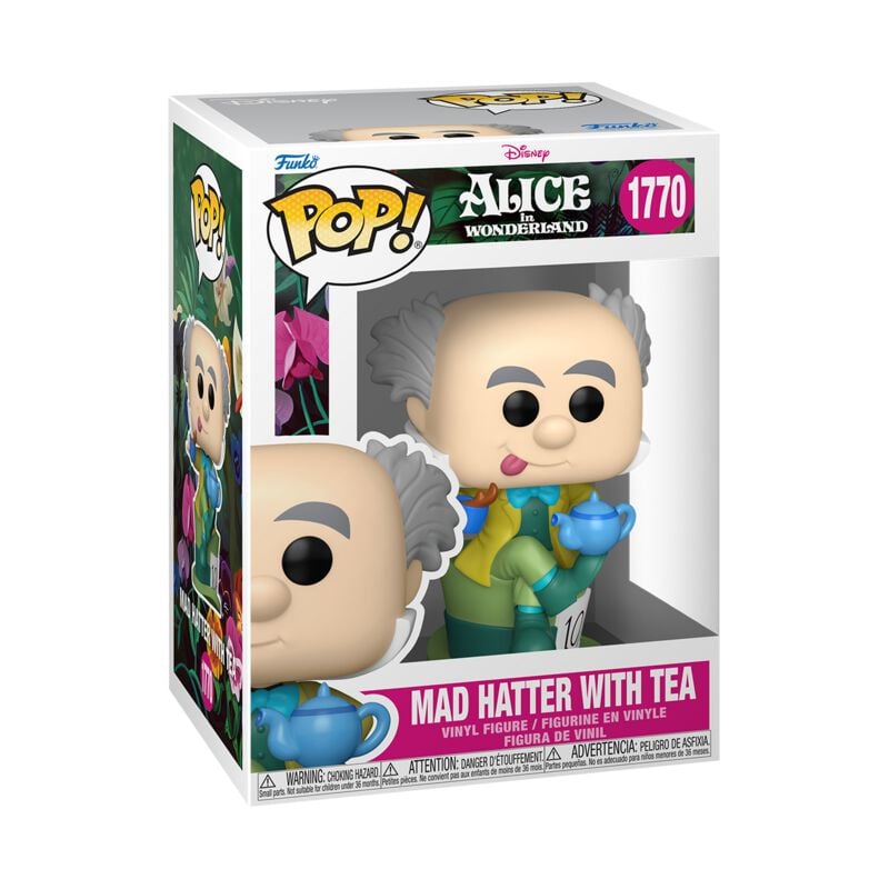 Alice Au Pays Des Merveilles - Chapelier Fou avec Thé - Funko Pop! n°1770 - Funko Pop! - Funko Shop Europe - Alice Au Pays Des Merveilles