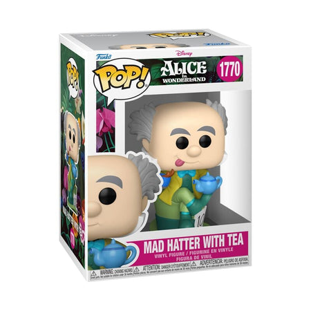 Alice Au Pays Des Merveilles - Chapelier Fou avec Thé - Funko Pop! n°1770 - Funko Pop! - Funko Shop Europe - Alice Au Pays Des Merveilles