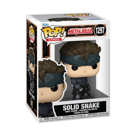 Metal Gear Solid - Solid Snake (Pop! Games) - Funko Pop! n°1297 - Funko Pop! - Funko Shop Europe - Metal Gear Solid