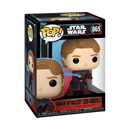 Star Wars - Anakin Skywalker (Général Jedi) - Funko Pop! n°865 - Funko Pop! - Funko Shop Europe - Star Wars