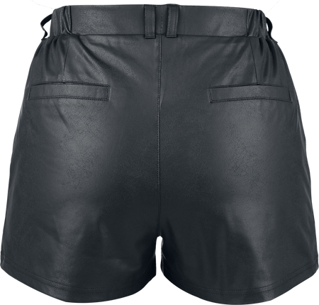 Short  de Black Premium by EMP - Essential - Simili-Cuir - S à XXL - pour Femme - noir - Black Premium by EMP - View 2
