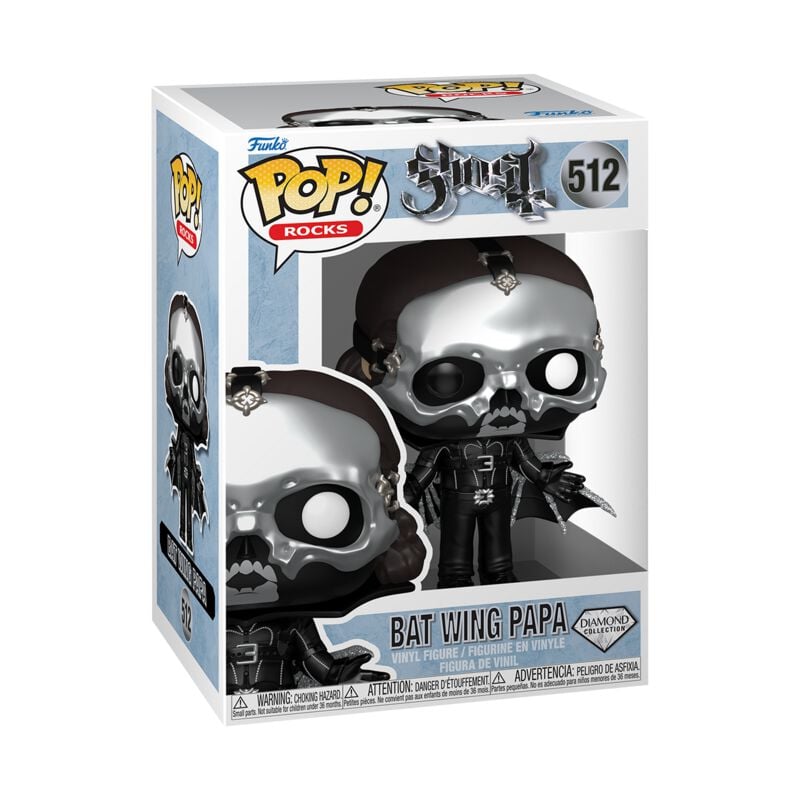 Ghost - Bat Wing Papa (Glam Rocks!) Vinyl Figur 512 - Funko Pop! - Funko Shop Europe - Ghost