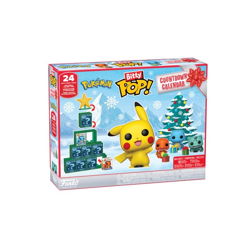Pokémon - Bitty Pop! - Calendrier de l'Avent - Funko Pop! - Funko Shop Europe - Pokémon