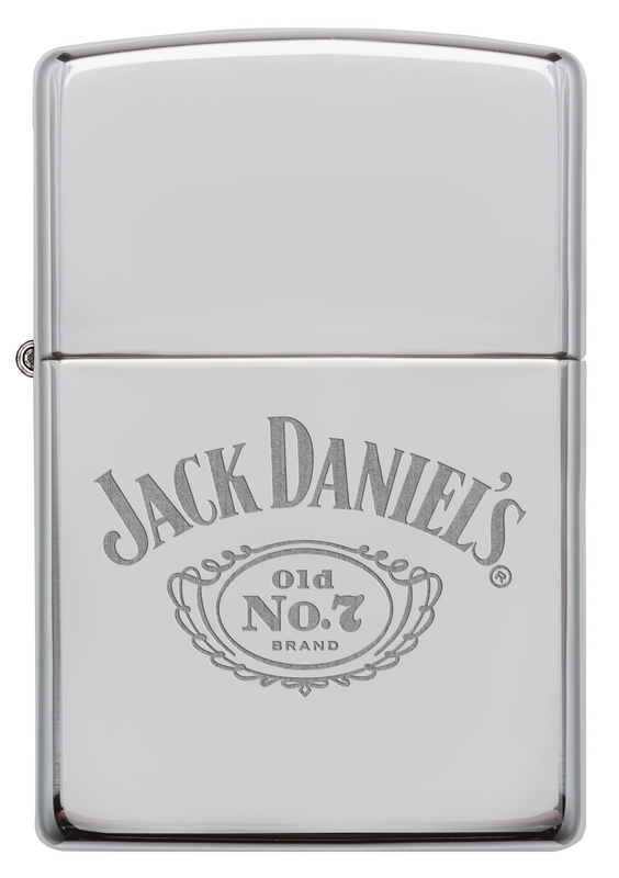 Briquet  de ZIPPO - Jack Daniels - Logo - pour Indifférent - standard - ZIPPO - View 2