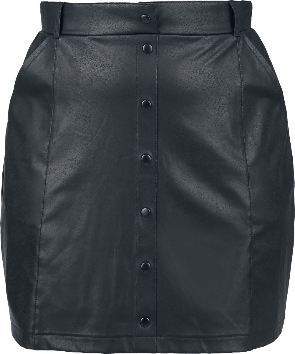 Jupe courte  de Black Premium by EMP - Essential - Simili-Cuir - M à XL - pour Femme - noir - Black Premium by EMP