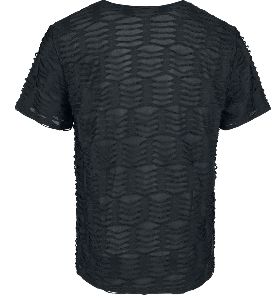 T-Shirt Manches courtes Gothic de Punk Rave - Punk Handsome Men's T-Shirt - S-M à XXL-3XL - pour Homme - noir - Punk Rave - View 2
