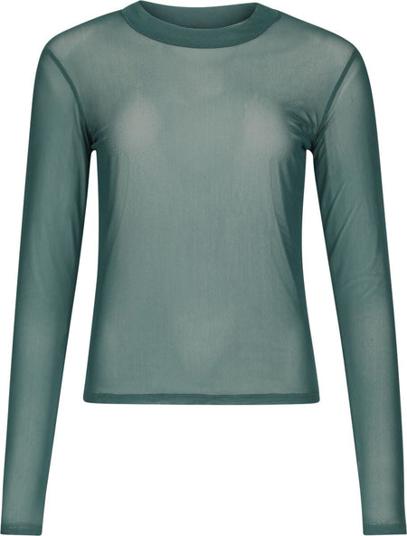 T-shirt manches longues  de Black Premium by EMP - Essentiel Maille - S à XXL - pour Femme - vert - Black Premium by EMP