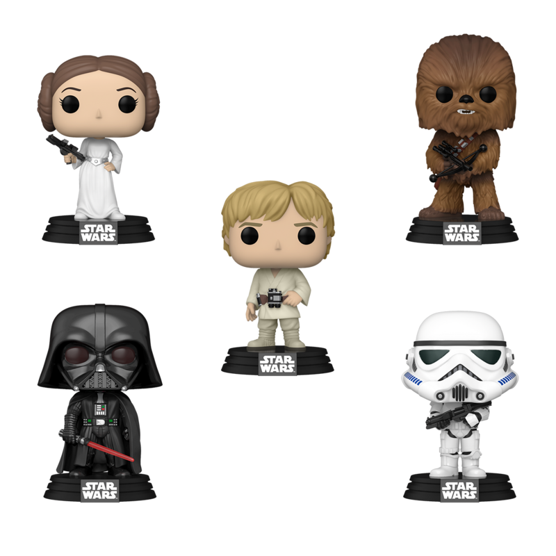 Star Wars - Star Wars - 5er Pack Vinyl Figuren - Funko Pop! - Funko Shop Europe - Star Wars - View 2