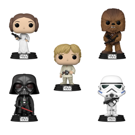 Star Wars - Star Wars - 5er Pack Vinyl Figuren - Funko Pop! - Funko Shop Europe - Star Wars - View 2