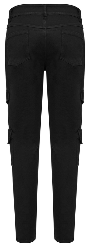 Jean Gothic de Punk Rave - Simple Punk Denim Pants - S à 5XL - pour Homme - noir - Punk Rave - View 2