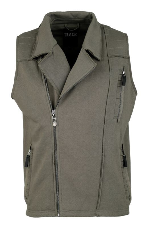 Veste Sans Manches  de Black Premium by EMP - Essential - S à XXL - pour Homme - olive - Black Premium by EMP