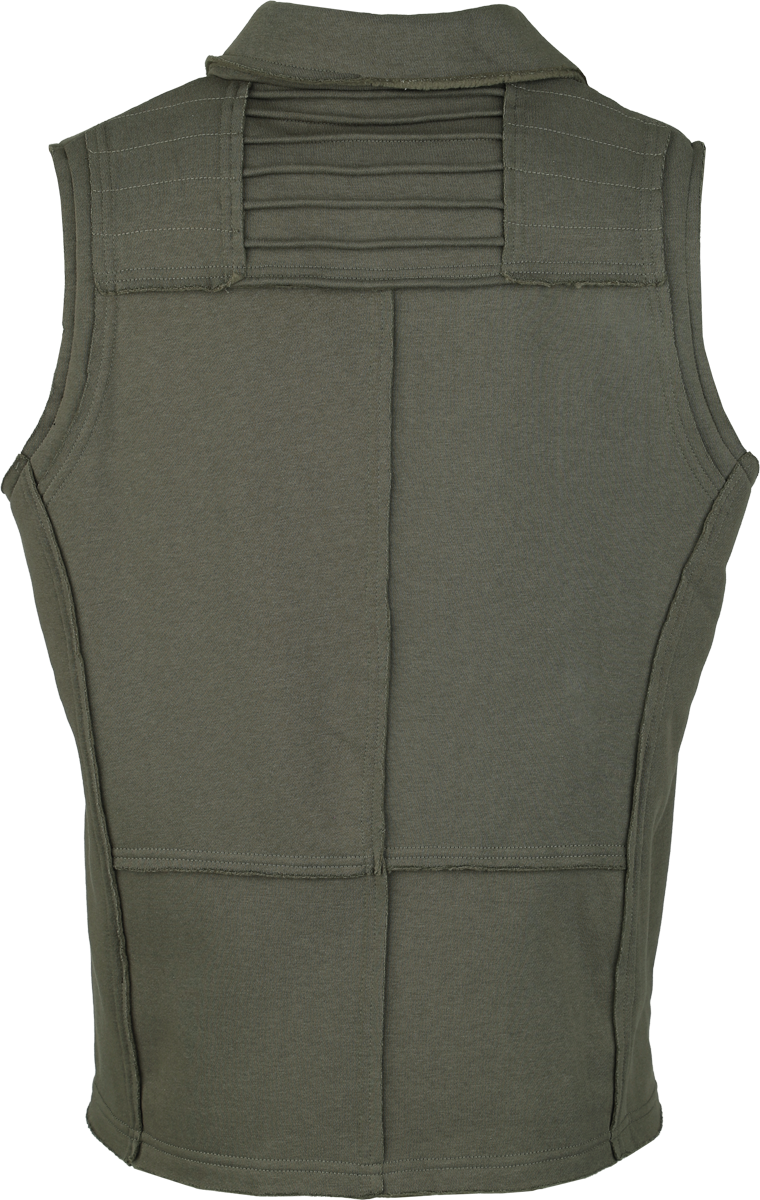 Veste Sans Manches  de Black Premium by EMP - Essential - S à XXL - pour Homme - olive - Black Premium by EMP - View 2
