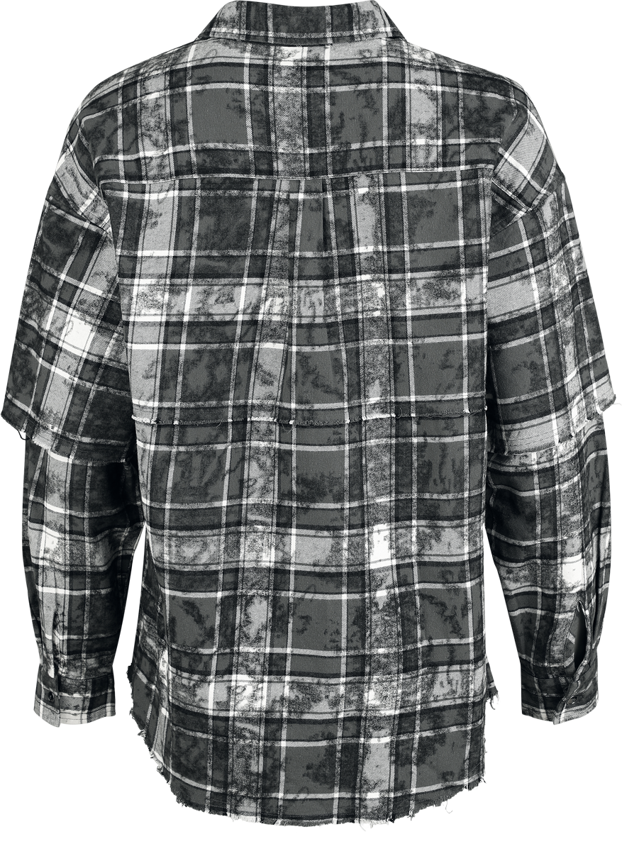 Chemise en flanelle  de Black Premium by EMP - Essential - S à XXL - pour Femme - noir - Black Premium by EMP - View 2