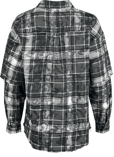 Chemise en flanelle  de Black Premium by EMP - Essential - S à XXL - pour Femme - noir - Black Premium by EMP - View 2