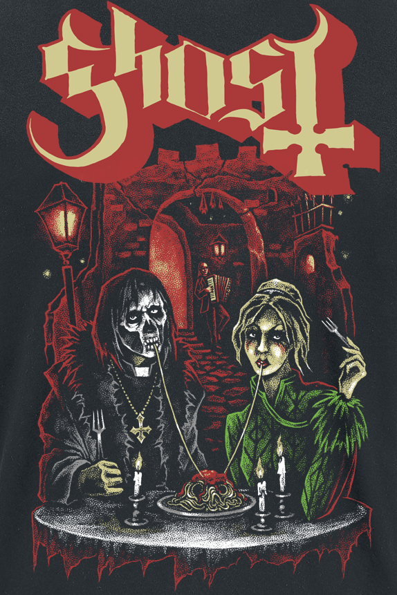 T-Shirt Manches courtes  de Ghost - Bella Notte - S à 5XL - pour Homme - noir - Ghost - View 2