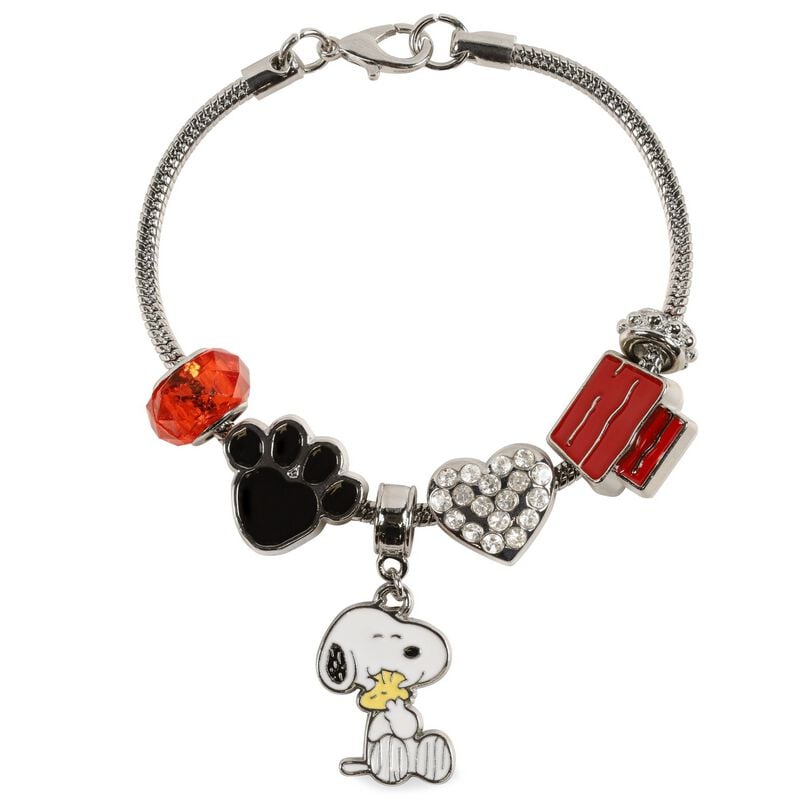 Bracelet  de Snoopy - pour Unisexe - couleur argent - Snoopy