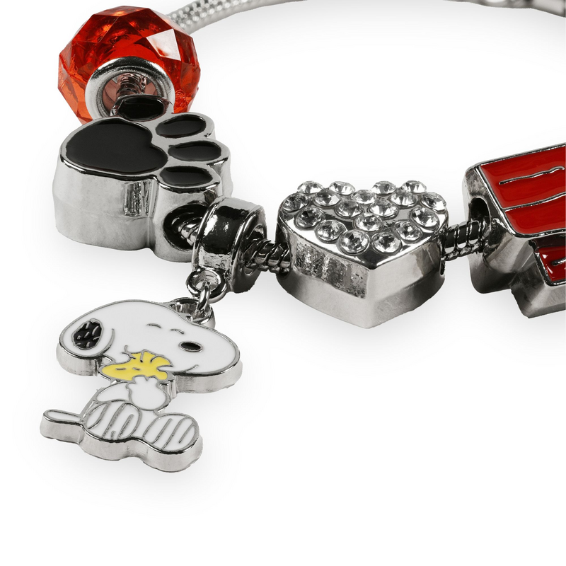 Bracelet  de Snoopy - pour Unisexe - couleur argent - Snoopy - View 2