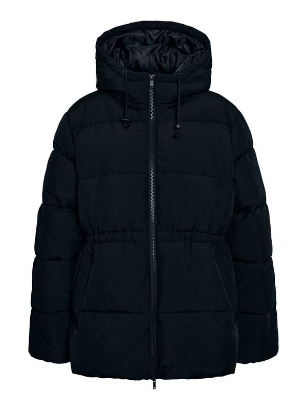 Manteau d'hiver  de Noisy May - NMROSY WAISTED PUFFER JACKET NOOS - XS à XL - pour Femme - noir - Noisy May