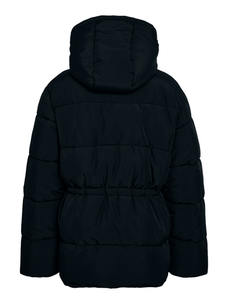 Manteau d'hiver  de Noisy May - NMROSY WAISTED PUFFER JACKET NOOS - XS à XL - pour Femme - noir - Noisy May - View 2