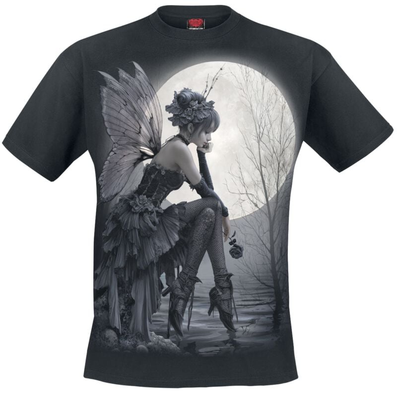 T-Shirt Manches courtes  de Spiral - REFLECTIONS - T-Shirt - S à M - pour Homme - noir - Spiral